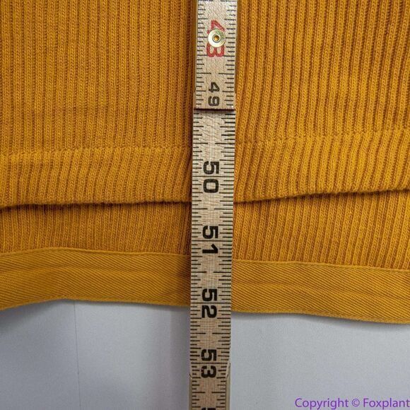 NEW Free People‎ beach 100% cotton gold/yellow Ryan midi dress, M - Picture 8 of 16